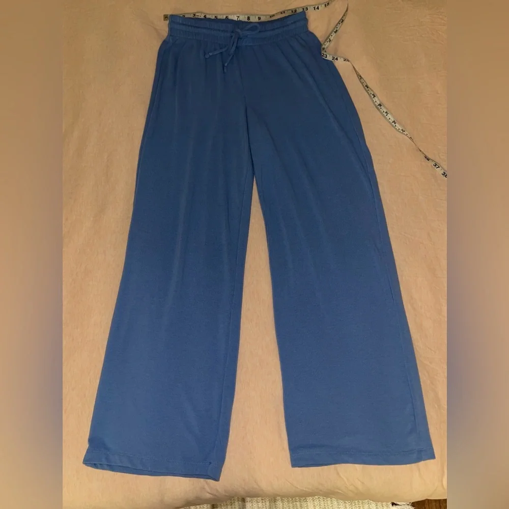 Aritzia Wilfred Free Lounge Sweatpants (Azurine Blue) (with matching top) - Picture 5 of 16